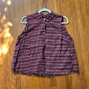 SOLD. Madewell Southwestern Blouse, Size S